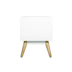 Lilou TV Stand for TVs up to 53" French White - Adore Decor