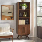 Buylateral 71" Ashfield Bookshelf Walnut