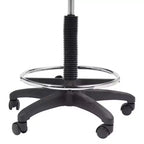 22"-32" Adjustable Height Polyurethane Task Chair: Swivel, Lumbar Support, Wheels - Hampden Furnishings