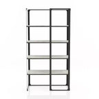 72.25" Havano 4 Shelf Open Industrial Bookcase: Steel Frame, MDF - HOMES: Inside + Out
