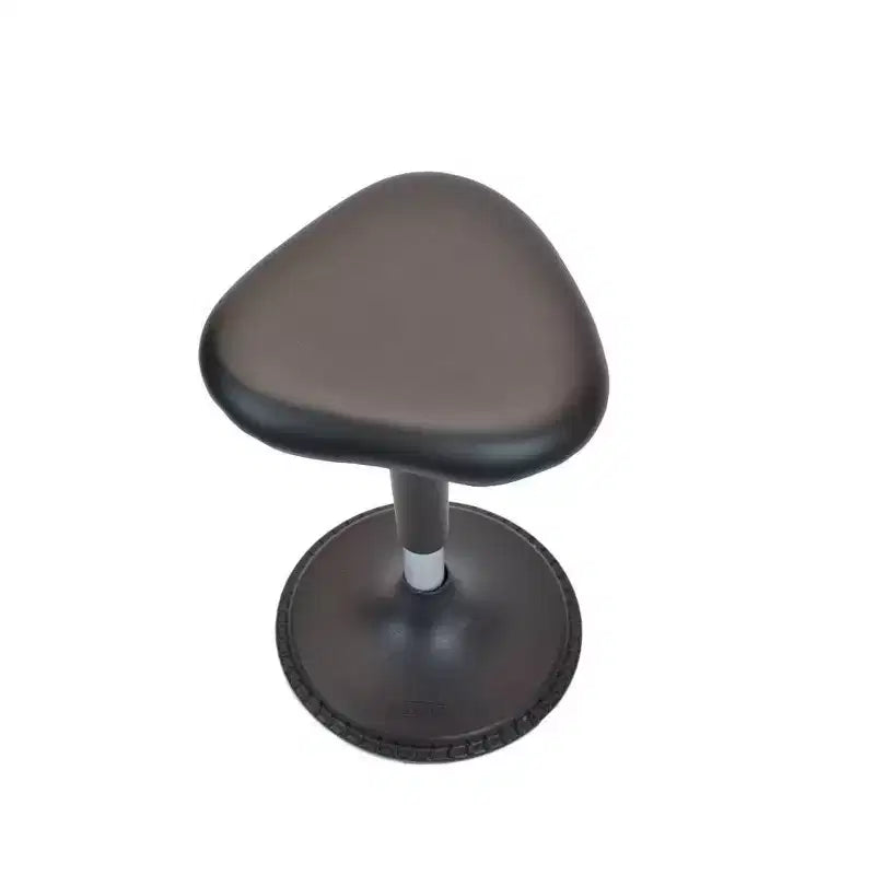 Wobble Standing Desk Office Chair Black Vinyl - Uncaged Ergonomics
