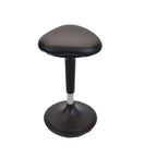 Wobble Standing Desk Office Chair Black Vinyl - Uncaged Ergonomics