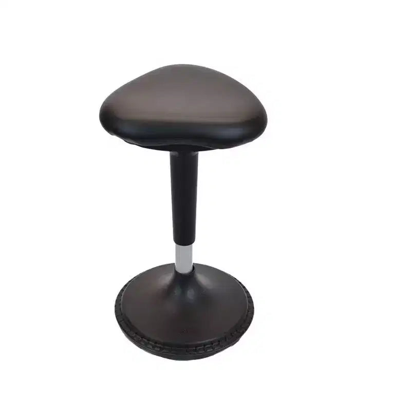 Wobble Standing Desk Office Chair Black Vinyl - Uncaged Ergonomics