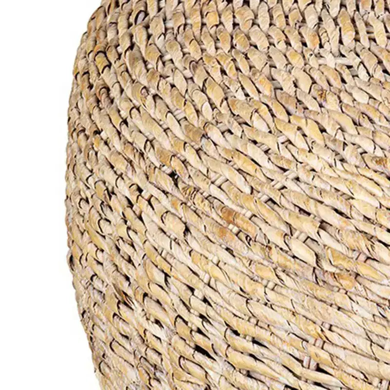 East at Main Borneo Round Coffee Table Tan