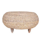 East at Main Borneo Round Coffee Table Tan