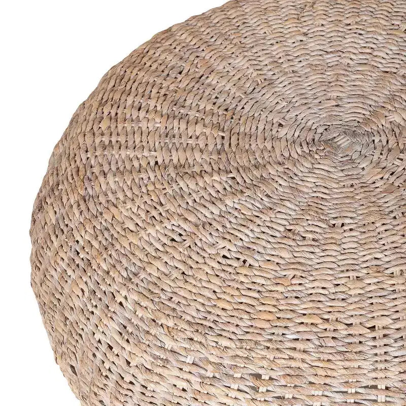 East at Main Borneo Round Coffee Table Tan