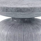 30.12" Laddie Coffee Table Weathered Gray Finish - Acme Furniture
