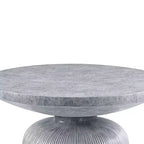 30.12" Laddie Coffee Table Weathered Gray Finish - Acme Furniture