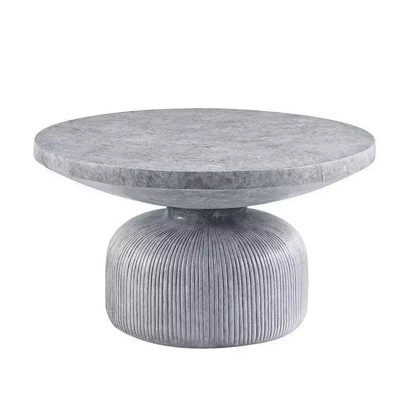 30.12" Laddie Coffee Table Weathered Gray Finish - Acme Furniture