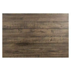 Flynn Trestle Coffee Table Walnut Brown - Picket House Furnishings: Rustic Rectangle Accent Table, Distressed Finish