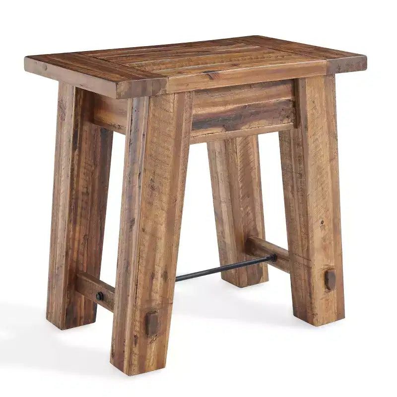 48" Durango Coffee Table & 2 End Tables Dark Brown - Alaterre Furniture