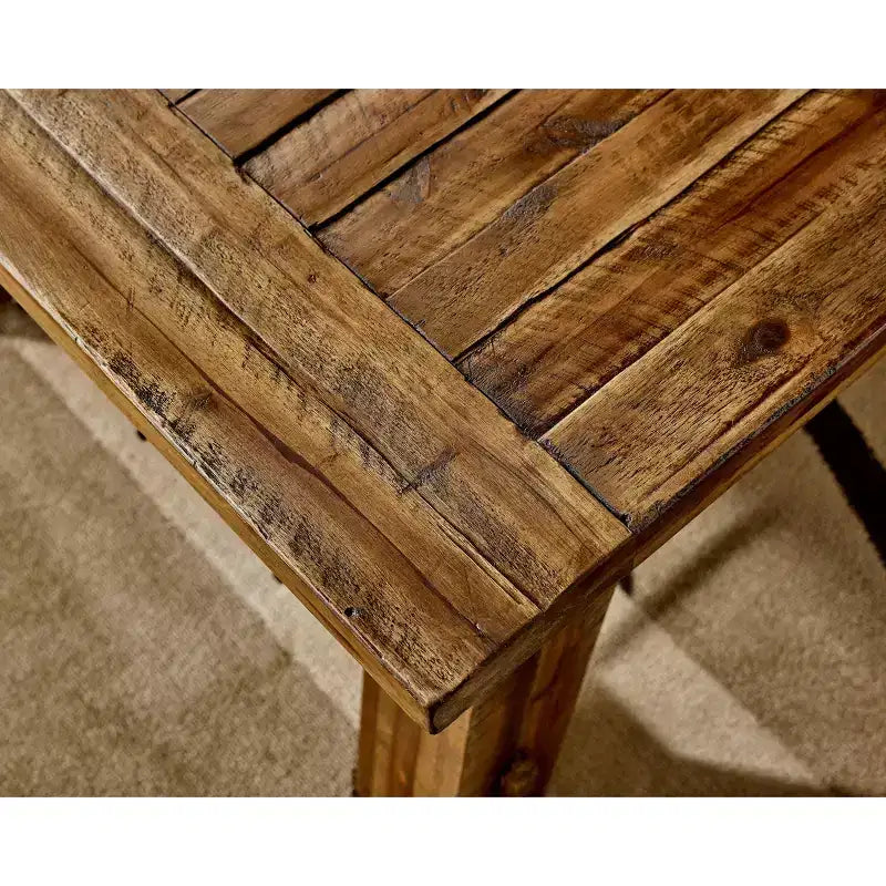 48" Durango Coffee Table & 2 End Tables Dark Brown - Alaterre Furniture