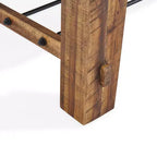 48" Durango Coffee Table & 2 End Tables Dark Brown - Alaterre Furniture
