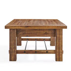48" Durango Coffee Table & 2 End Tables Dark Brown - Alaterre Furniture