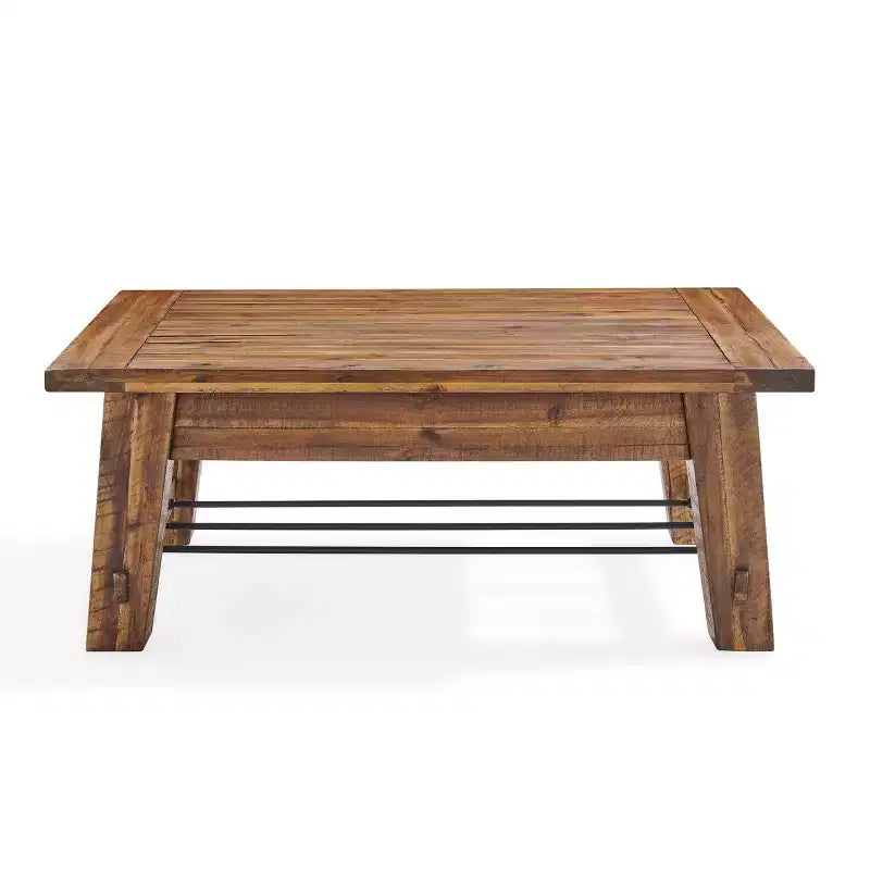 48" Durango Coffee Table & 2 End Tables Dark Brown - Alaterre Furniture