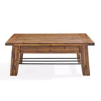 48" Durango Coffee Table & 2 End Tables Dark Brown - Alaterre Furniture