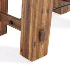 48" Durango Coffee Table & 2 End Tables Dark Brown - Alaterre Furniture
