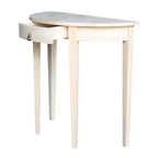 Half Round Table Unfinished - International Concepts