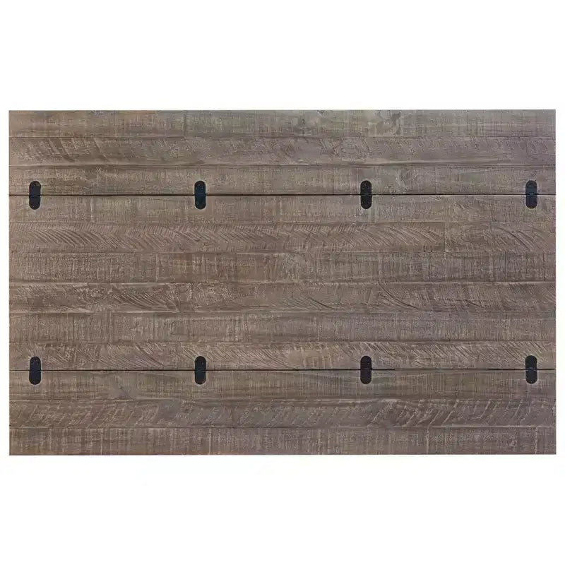 Havalance Flip Flop Sofa Table Gray/White - Signature Design by Ashley: Expandable, Vintage Style, Weathered Finish