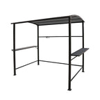 Outdoor 5 ft. x 8 ft. Steel Frame Grill Gazebo Canopy Barbecue Shelter