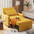 Divano letto trasformabile 3-in-1, Poltrona letto estraibile, Letto pieghevole convertibile per soggiorno