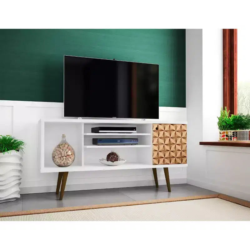 53.14 Liberty TV Stand for TVs up to 50 - Manhattan Comfort