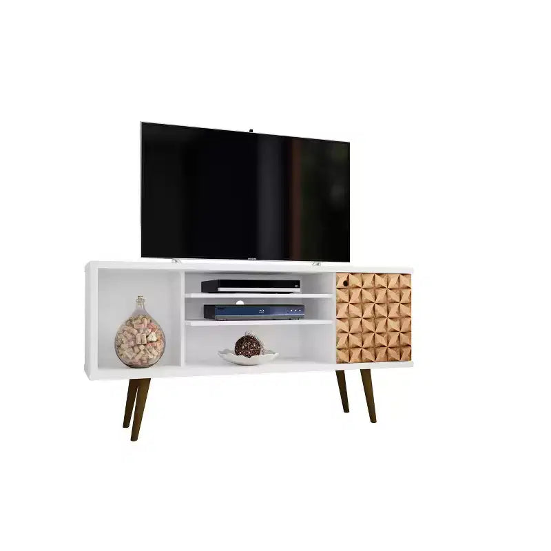 53.14 Liberty TV Stand for TVs up to 50 - Manhattan Comfort
