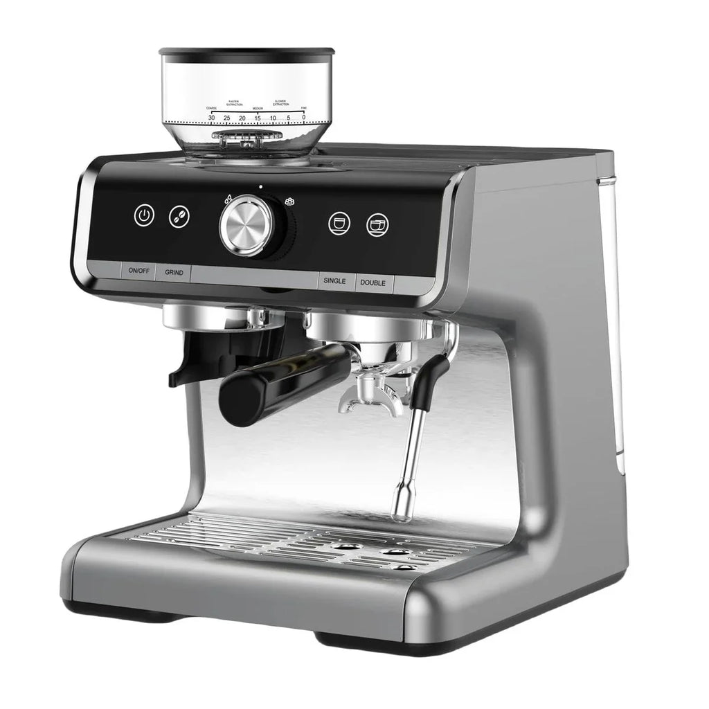 Macchina da caffè espresso, con macinacaffè, serbatoio dell'acqua da 2,8 L