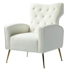 Sedia imbottita Abadiana Accent con base in metallo
