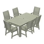 HIGHWOOD PROFESSIONAL 7- Piece Outdoor Dining Set 42x72