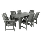 HIGHWOOD PROFESSIONAL 7- Piece Outdoor Dining Set 42x72