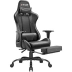 Sedia da gaming con poggiapiedi - Sedia da scrivania ergonomica