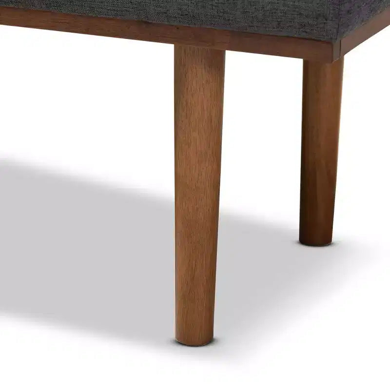 Arne Walnut Finished Bench - Baxton Studio