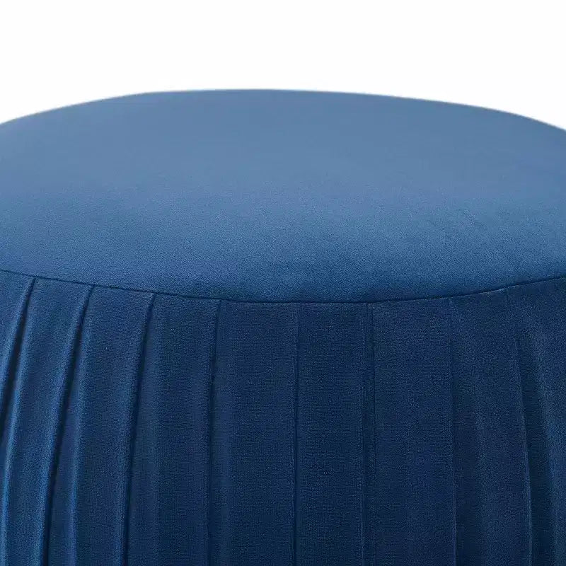 Jolie Pleated Ottoman - Adore Dcor