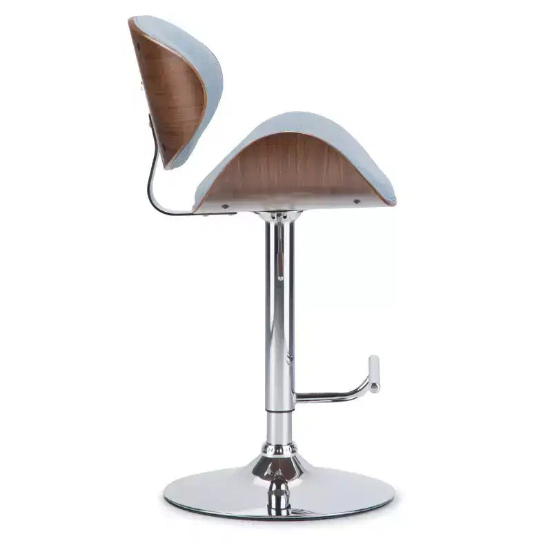 Avondale Bentwood Adjustable Height Gas Lift Barstool - WyndenHall