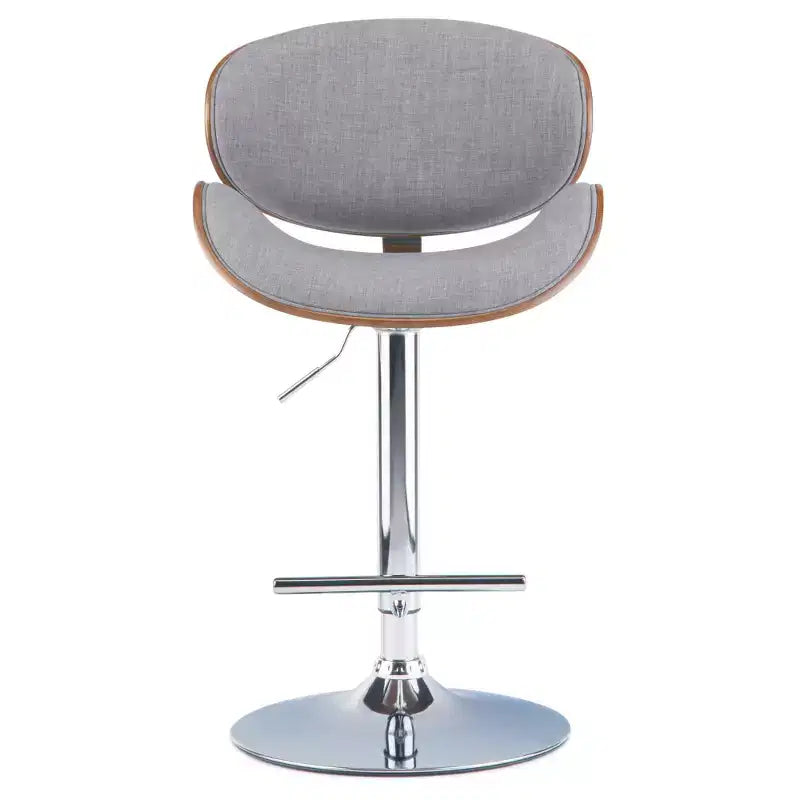 Avondale Bentwood Adjustable Height Gas Lift Barstool - WyndenHall