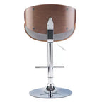 Avondale Bentwood Adjustable Height Gas Lift Barstool - WyndenHall