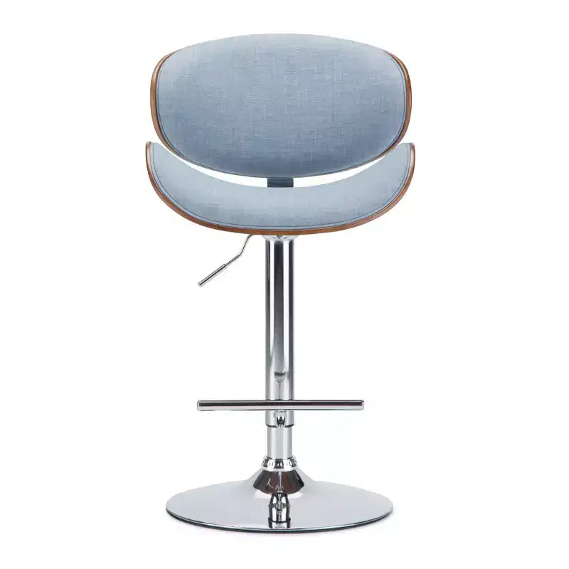 Avondale Bentwood Adjustable Height Gas Lift Barstool - WyndenHall