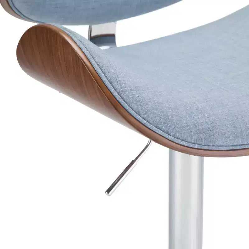 Avondale Bentwood Adjustable Height Gas Lift Barstool - WyndenHall