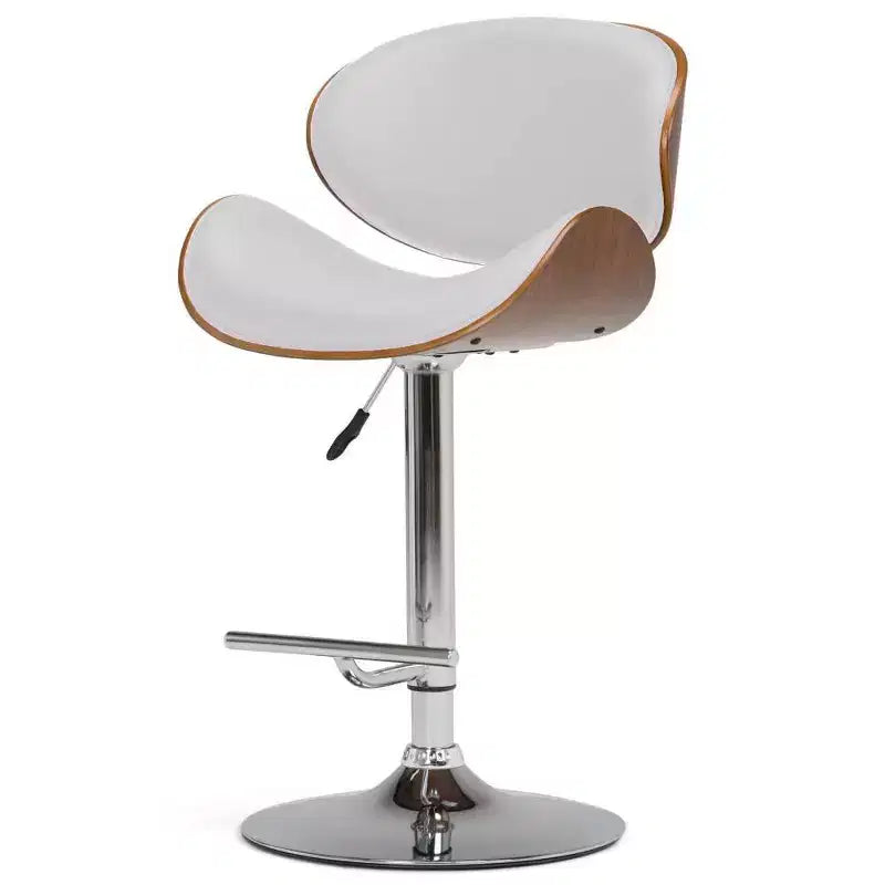 Avondale Bentwood Adjustable Height Gas Lift Barstool - WyndenHall