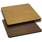 Flash Furniture 36 Square Table Top with Reversible Laminate Top
