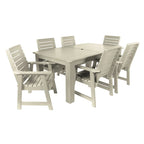 HIGHWOOD PROFESSIONAL 7- Piece Outdoor Dining Set 42x72