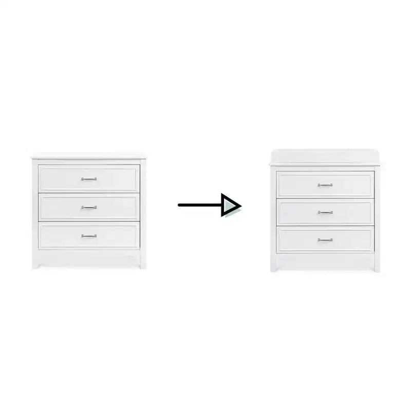 DaVinci Charlie 3-Drawer Dresser