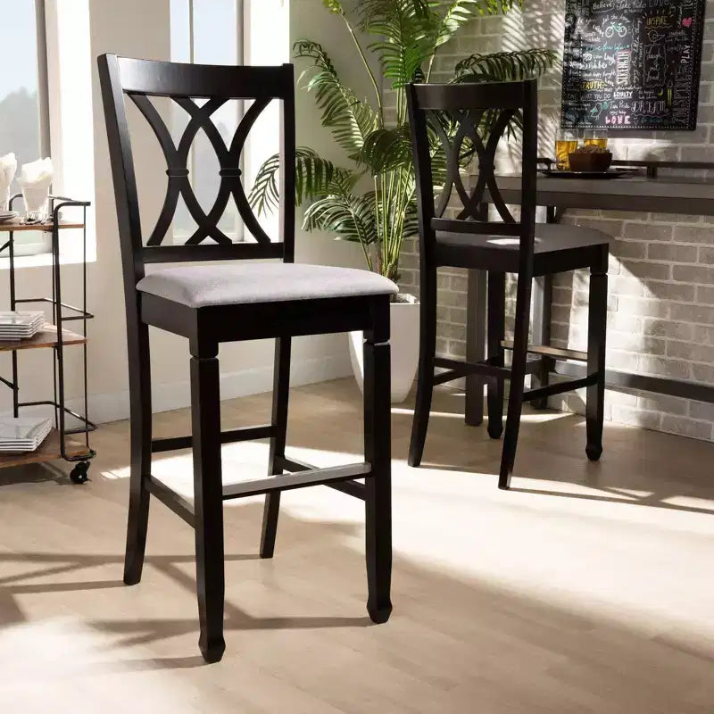 Set of 2 Calista Barstool - Baxton Studio
