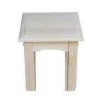 Tea Table Unfinished - International Concepts