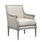 Poltrona in Legno Bianco Sporco Burnham Home Designs Collezione Prentice