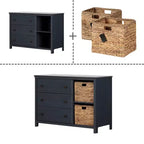 Cotton Candy 3 Drawer Dresser with Baskets - South Shore