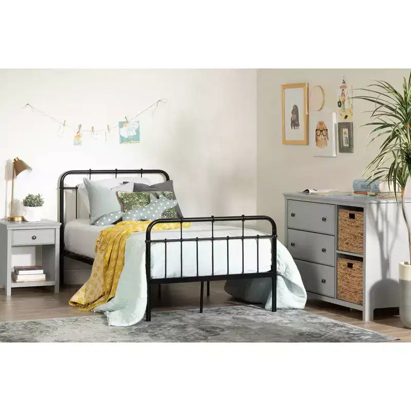 Cotton Candy 3 Drawer Dresser with Baskets - South Shore
