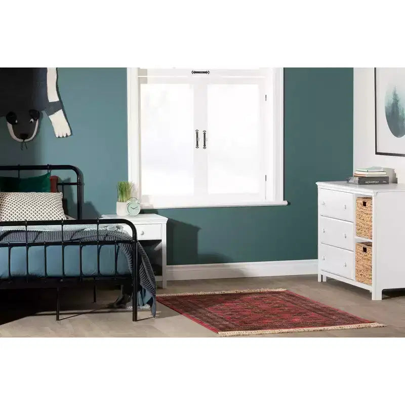 Cotton Candy 3 Drawer Dresser with Baskets - South Shore