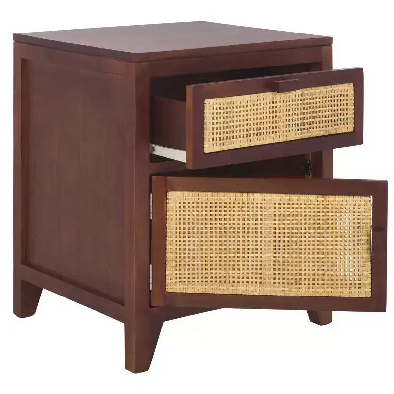 Devon 1 Drawer 1 Door Nightstand - NST4002 - Safavieh